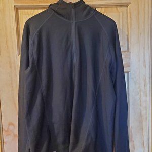 Ibex Woolies 3 Hoodie, Black, Men’s Large, NWOT